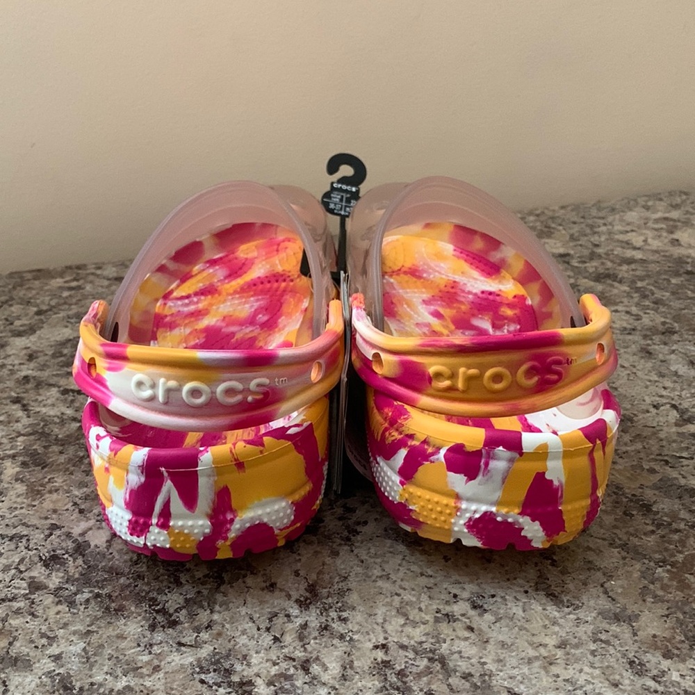 Marbled Translucent Crocs - Picture 5 of 10